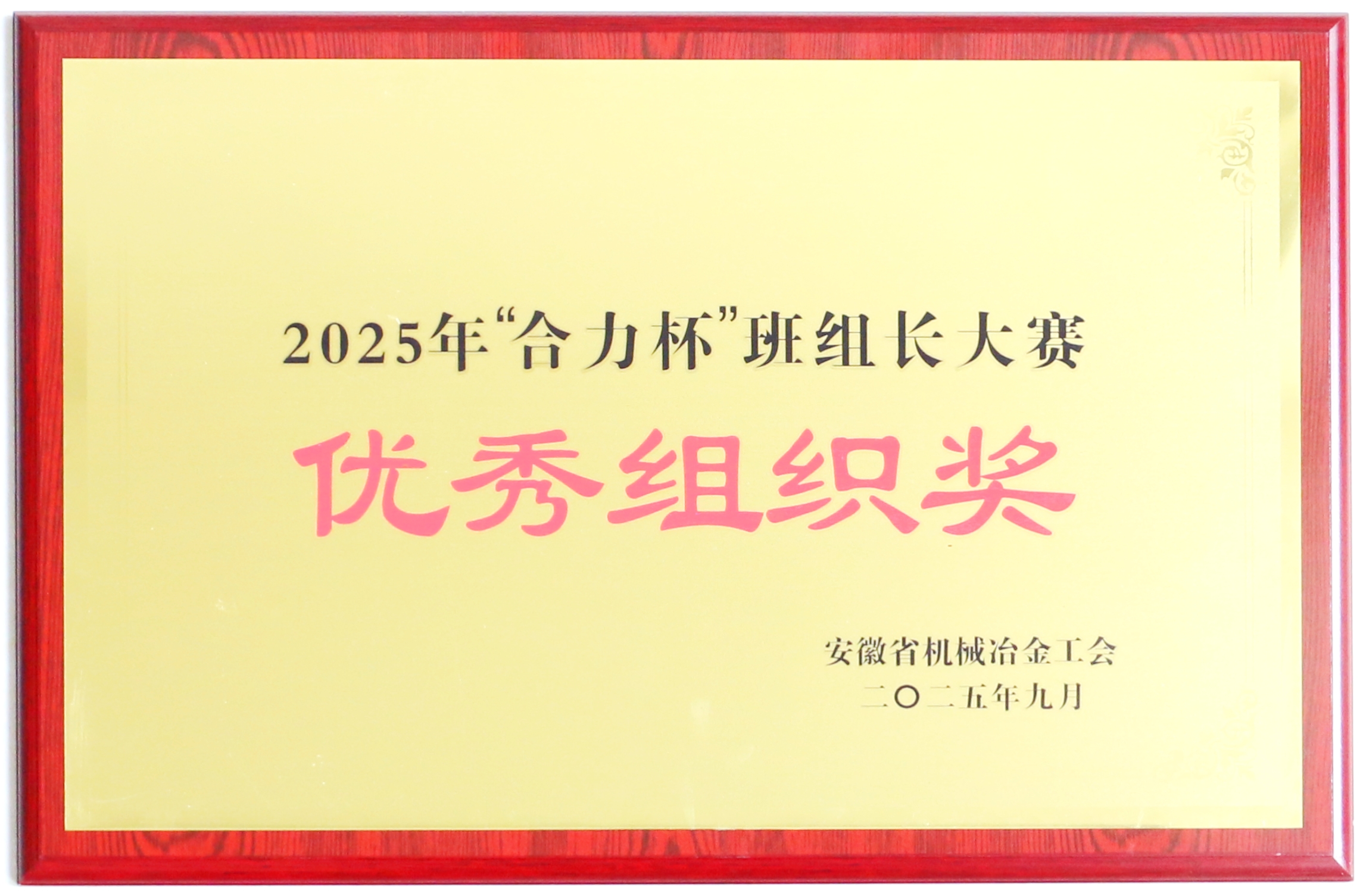 “超凡杯”班组长大赛优秀组织奖.JPG